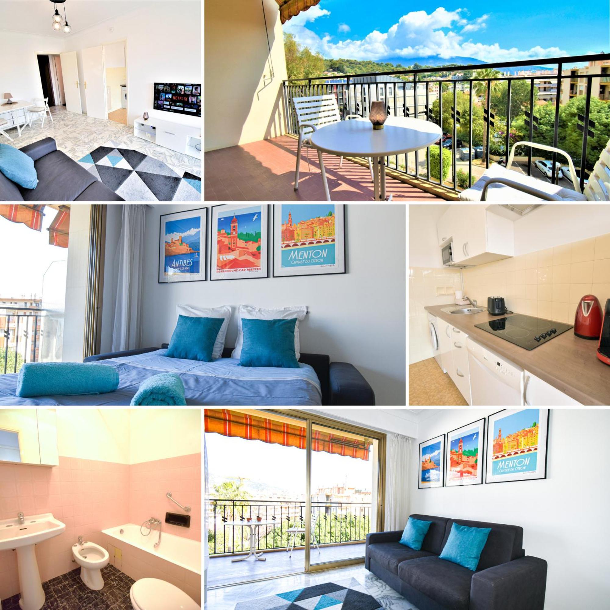 L'Orangerie - Proche Mer - Terrasse - Parking Prive - Clim Roquebrune-Cap-Martin Exterior photo